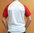 Camiseta manga gorta ranglan poliester logo 99% Roja