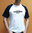 Camiseta manga corta ranglan poliester logo Fast Boy azul