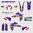 Kit Adhesivos Sherco SE-R SE-F250-300 2012-16 Azul