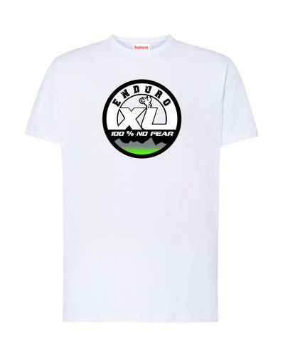 Camiseta Algodón 190 grs. Enduro XL Blanca