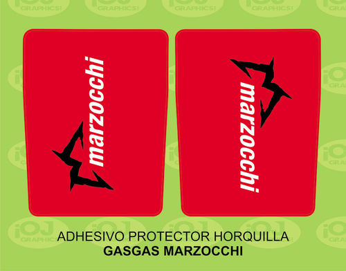 Adhesivo horquilla GasGas Marzocchi Rojo